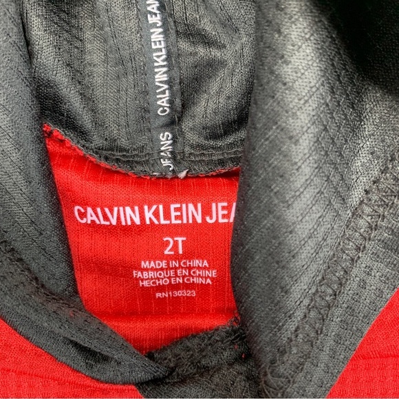 Calvin Klein Little Boy's 2-Piece Hoodie & Fleece Joggers Set Size 2T - Picture 4 of 9